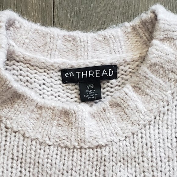 EN TREAD Lilac colored sweater - Size 6 - Perfect color for sping/summer - Picture 6 of 6